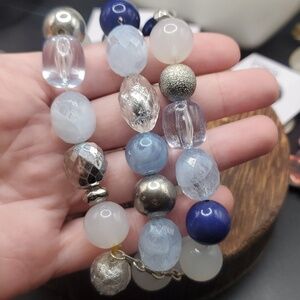 B2829 sky's nest jumble beaded‎ bracelet
